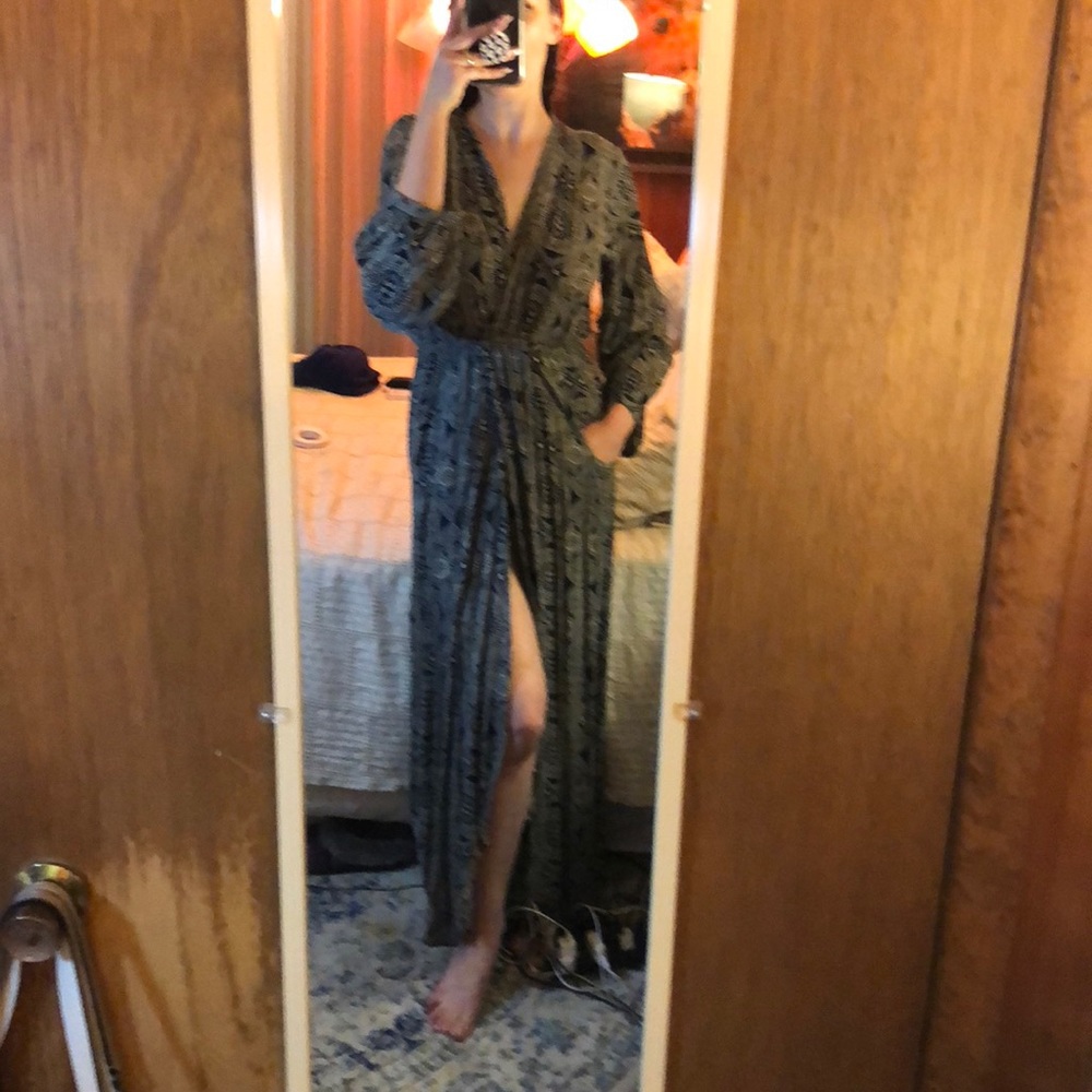 Wrap dress from Anthropologie